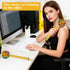 Hammer, Hammer, 26cm-Yellow lefeke Manual Massage Mugwort Massage Handheld Body Percussion Tool for Back Neck Shoulder