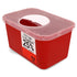 Oakridge Products Large Sharps Container, 1 Gallon (1-Pack) for Home Use, Biohazard Needle Disposal, CDC Certified