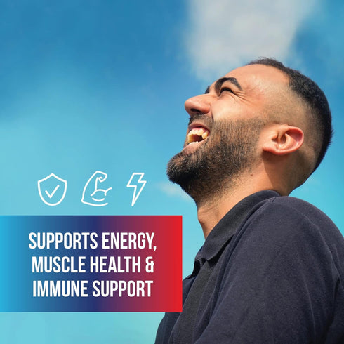 Nature's Multivitamin for Men Gummies, 60 Berry Flavored Gummies with Vitamins A, C, D, E, B6, B12 & Zinc