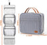 Large Capacity Hanging Travel Toiletry Bag - Cosmetic Organizer for Women with 4 Compartments