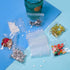 100 Packs 6 mil Sturdy Pill Bags, 3x2.75 inch BPA Free Waterproof Reusable Bags for Travel and Crafts