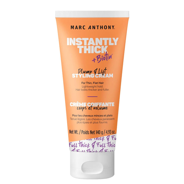 Marc Anthony Biotin & Vitamin E Hair Thickening Cream, Lightweight Hold for Thicker & Fuller Hair, 8oz