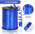 Blue Ribbon, 500 Yard Royal Blue Curling Ribbon for Gift Wrapping, Balloon String, and Baby Shower Decorations