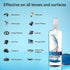 Purity Eyeglass Lens Cleaner Kit - 2 x 8oz and 1 x 2oz Spray Bottle + 2 Microfiber Cloths for All Lenses