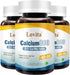 Calcium 800 mg - Highly Absorbable Calcium Citrate with Vitamin D3 & K2, Vegan Supplement for Bone Health (120 Tablets,