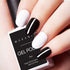 Makartt Gel Nail Polish Kit, Black White Soak Off Nail Gel Set, LED Required, 2Pcs