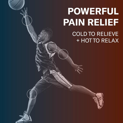 Art of Sport Cool & Heat Muscle Spray - Powerful Pain Relief for Soreness and Joints, Fiery Menthol Spray, 5 fl oz