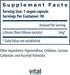 Vital Nutrients Lithium Orotate, Vegan Lithium Supplements for Memory & Behavioral Health, 5mg, 90 Capsules