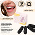 ECO ROOTS Organic Bamboo Floss Refill x4 Rolls, Eco Friendly Dental Charcoal Floss, Reusable Flosser, Vegan Bamboo