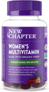 New Chapter Women’s Multivitamin Gummies, 66% Less Sugar, with Vitamin C, D3 & Zinc, Berry-Citrus, 75ct