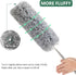 SetSail Extra-Long 100-inch Dusters with Bendable Microfiber Head for Cleaning High Ceilings, Furniture