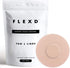 Flexd Libre 3 Sensor Covers Waterproof, Tan Round Freestyle Adhesive Patches (Pack of 30)