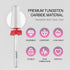 PANA Nail Carbide 5 in 1 Bit for Acrylic or Hard Gel, Two Way Rotate, 3/32" Shank, Manicure, Nail Art, Drill Machine
