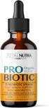 Liquid Probiotic for Women, Men & Kids, USDA Organic Acidophilus Probiotic Liquid & Alfalfa Blend
