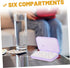 Portable Travel Pill Organizer Case for Daily and Weekly Use