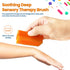 Wilbarger Wilbarger 6 Count (Pack 1) Method Therapy Sensory Brush Occupational & Therapressure Brush for Calming