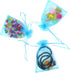 50Pcs 6x8 inches Sheer Organza Bags - Jewelry Drawstring Pouches for Wedding Party Christmas Favor Gifts