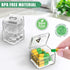 Monthly Pill Organizer, 30 Day Pill Box, Easy to Open Large Compartments, Portable Case for Travel, Medicine Organizer