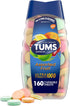 TUMS Ultra Strength Antacid Tablets for Heartburn Relief, Assorted Fruit, 160 Count