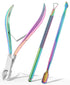 Utopia Care Cuticle Trimmer Set with Cuticle Pusher, Professional Nail Kit, Sharp Cuticle Nippers and Remover Tool