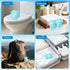 Pack 50) Flushable Wipes for Adults Individually Wrapped Unscented Wet Wipes Bulk Travel Size Toilet Wipes for Men
