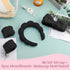 Spa Headbands for Women & Wristband Set, Skincare Headbands for Washing Face, Cute Hair Band for Girls