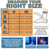 Copper Ankle Brace - Copper Infused Compression Sleeve for Men & Women, Foot Pain Relief, Sprained Ankle (Blue XL)