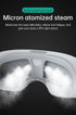 Talzpro 2 Eye Steamer for Dry Eye, Steam Therapy Mask Levels, Adjustable Steam Eye Massager with Heat, Smart Hot & Cold