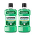 Listerine Freshburst Antiseptic Mouthwash, Kills 99% of Germs, Spearmint, 1 L, Pack of 2