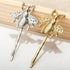 Kercisbeauty Boho Gold Bee Hair Pins Clips - 2pcs Headpiece Hair Accessories Gift for Women Teen Girls