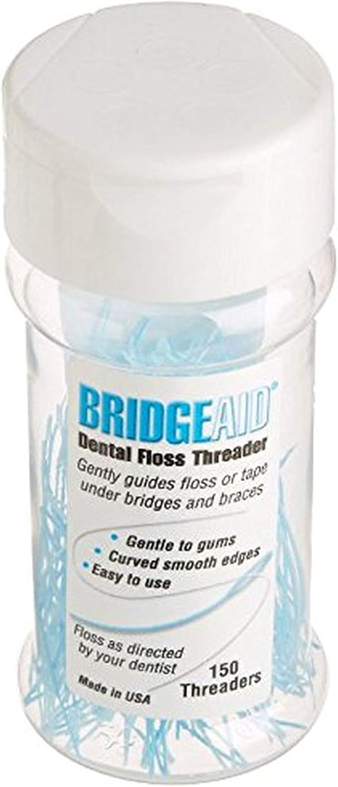 Dental Floss Threader Bottle, 150, 1 Bottle