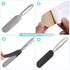 Professional Pedicure Foot File, Coarse/Fine Double Side Reusable Stainless Steel Cracked Skin Corns Callus Remover