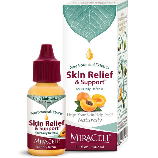 Miracell Skin Relief & Support Oil, 0.5 oz Natural Face & Body Moisturizer