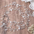Yean Wedding Hair Vine, Long Bridal Headband Hair Accessories for Bride and Bridesmaid, 100cm / 39.3inches, Silver
