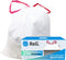 Reli. 2-4 Gallon Trash Bags Drawstring, 250 Count, Small Garbage Bags 4 Gallon - White Trash Can Liners