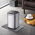 LVFEIFAN Bedroom(11.8"x18.9") OBKING Trash Can Mat, with Non-Slip Particles to Prevent Trash Can Movement and Protect