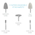 Pure Enrichment PureNails Express Cordless Manicure System, Portable Nail File with 5 Attachments for Travel & Home