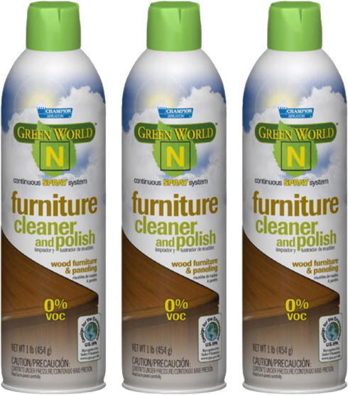 Champion Sprayon Furniture Cleaner & Polish. 3-14oz. Net Can.
