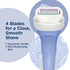 Schick Intuition Pure Nourishment Razors for Women | 1 Razor & 2 Refill Blades with Organic Cocoa Butter
