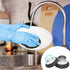2Pcs Stainless Steel Wool Scrubber with Handle, Heavy Duty Dish Scrubber Cleaning Brush for Pots, Pans, Grills, Sink