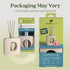 Enviroscent Non-Toxic Air Freshener for Home (Lemon Leaf & Thyme) with Mango Wood Stand & Scent Stix Refill