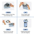 Pack 50 Fab Little Bag HyGeeni Disposal Bags for Nappies, Incontinence Pads, Ostomy & Catheter Bags - Prevents Odours