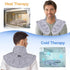 SuzziPad Microwavable Neck Heating Pad for Pain Relief, Shoulder Heating Pads for Chronic Muscle Tightness & Stress