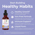 MaryRuth Organics Kids Multivitamin Liquid Drops for Toddlers Ages 1-3 | USDA Organic | Immune Support | 2 Fl Oz