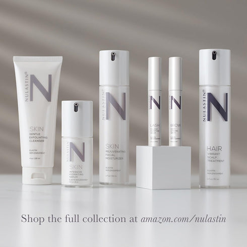 NULASTIN Gentle Exfoliating Facial Cleanser with Caffeine for All Skin Types, Vegan-Friendly & Cruelty-Free (4 oz)