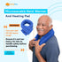 SunnyBay Microwave Heating Pad, Microwavable Neck and Shoulder Wrap for Pain Relief
