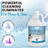 SNOW WHITE Carpet Cleaner Shampoo Solution for Rug Extracting, Removes Tough Stains and Odors, 1 Gallon