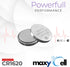 MaxyCell CR1620 3V DL1620 ECR1620 (6 Pack) Lithium Coin Cell Battery High-Capacity Long-Lasting Reliable Power