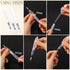 Refillable Cuticle Oil Pen - 3PCS Empty Nail Oil Pen with Brush for Cosmetics
