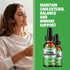 lickshine 2 Pack 3000mg Immune 4 Oz Citrus Bergamot Liquid Drops - High Absorption - Cholesterol Lowering Supplement